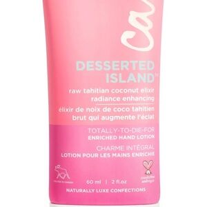 NWOB Cake Beauty Desserted Island Enriched Hand Lotion - 2oz